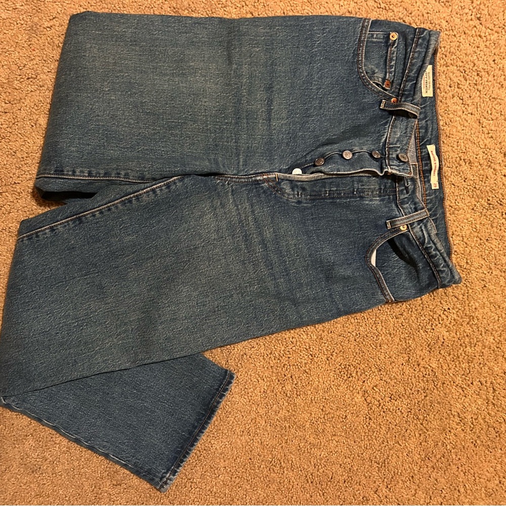 Levi's Blue Straight Leg Women's Jeans